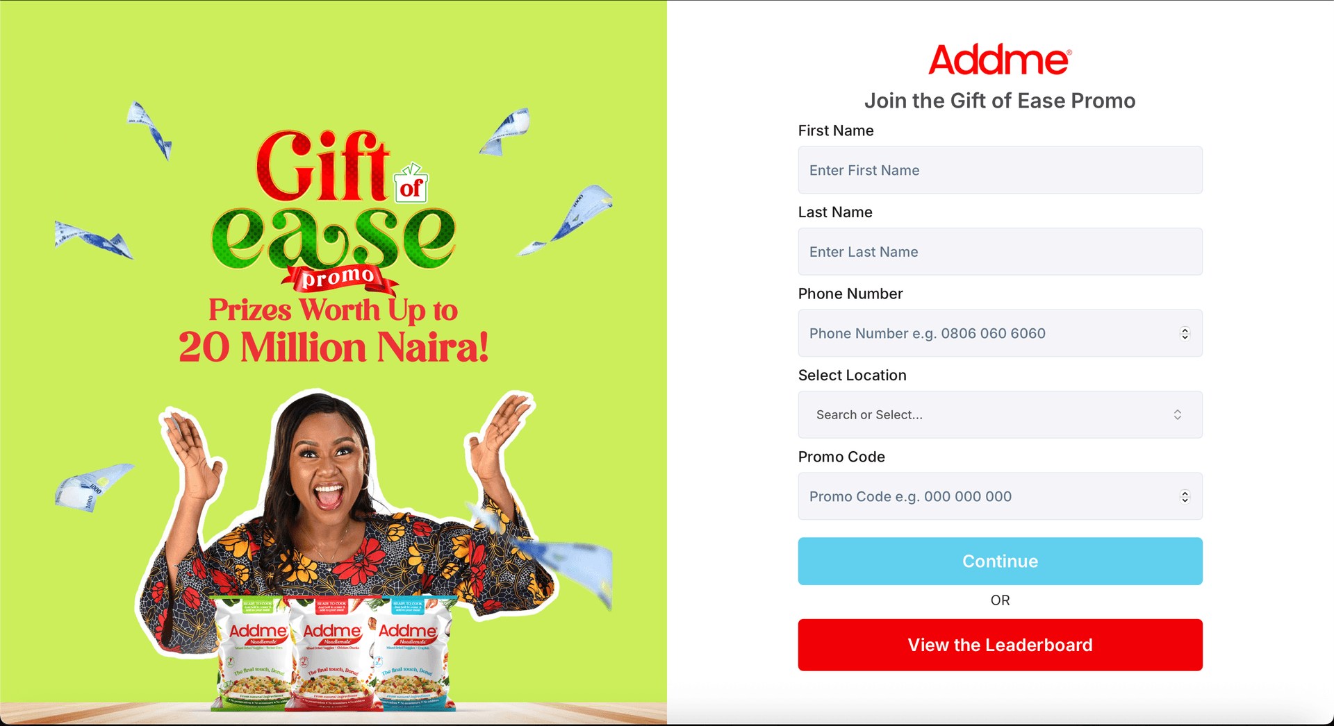 Addme banner