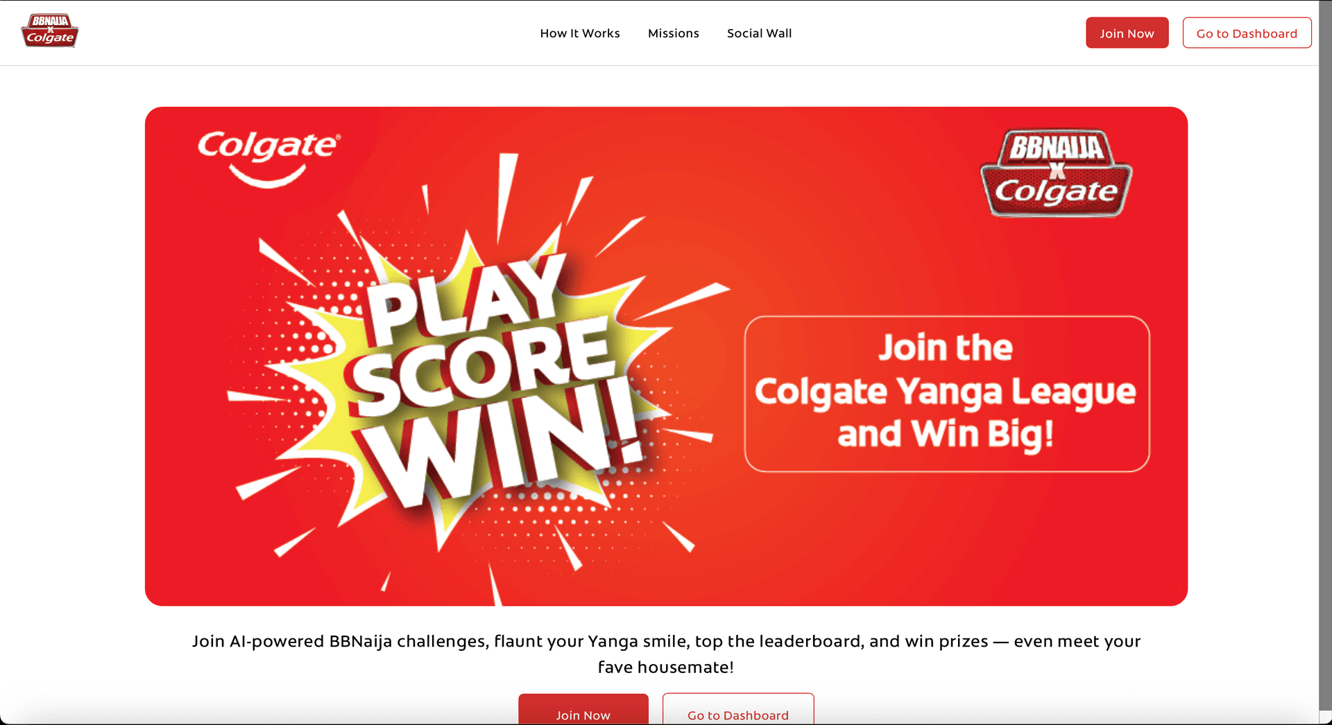 Colgate banner